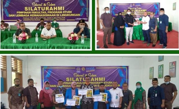 Awali 2021, FISIP UMSU Apresiasi IMM, HMJ dan Mahasiswa Berprestasi