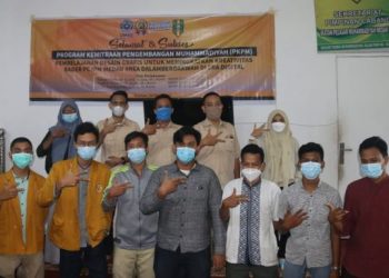 Tingkatkan Kreativitas Dakwah, 3 Dosen Ilmu Komunikasi FISIP UMSU Latih Kader IPM Buat Desain Grafis