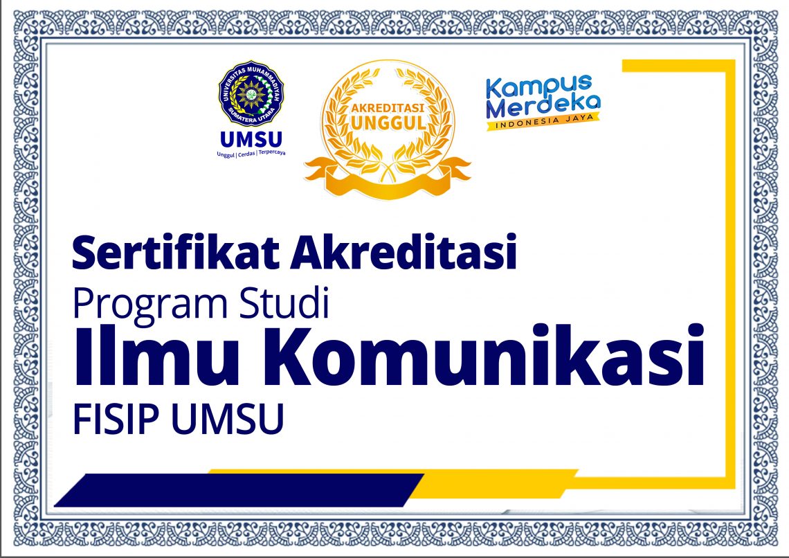Sertifikat Akreditasi Ilmu Komunikasi
