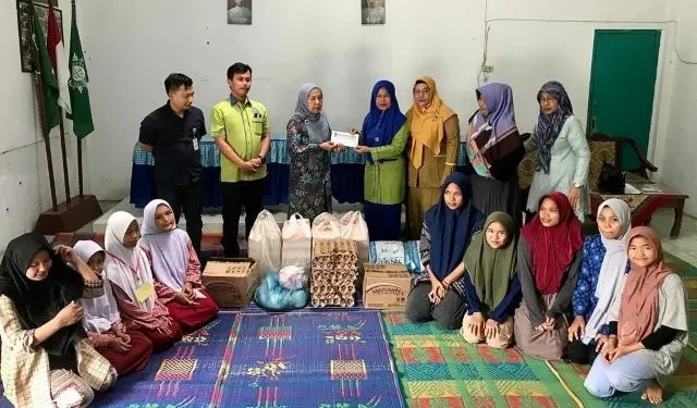 Rangkaian Milad ke-51, FISIP UMSU Anjangsana ke Panti Asuhan Melati